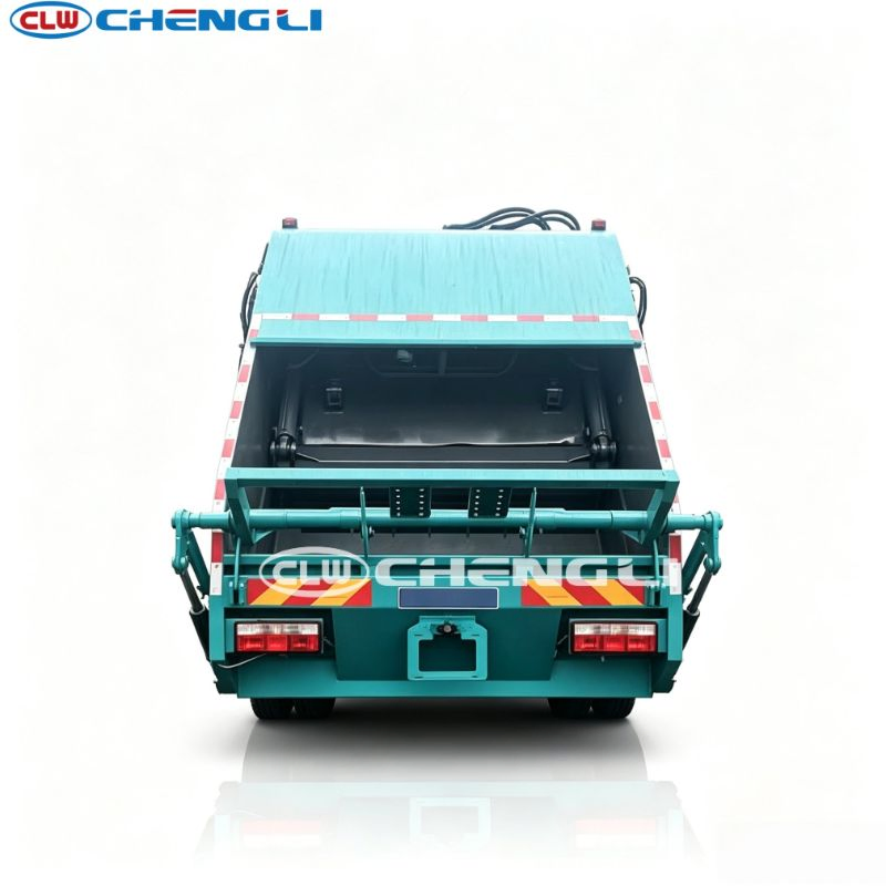 Compressed Garbage Truck Waste Compactor Truck Refuse Collection Truck 18ton Diesel Sanitation Truck for Municipal Waste Disposal pictures & photos