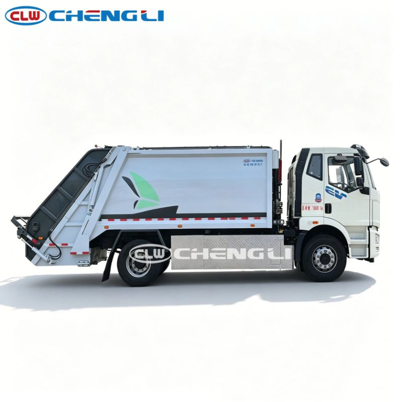 14 Truk Sampah Kompak Elektrik Murni FAW Jiefang untuk Pengumpulan Sampah Kota pictures & photos