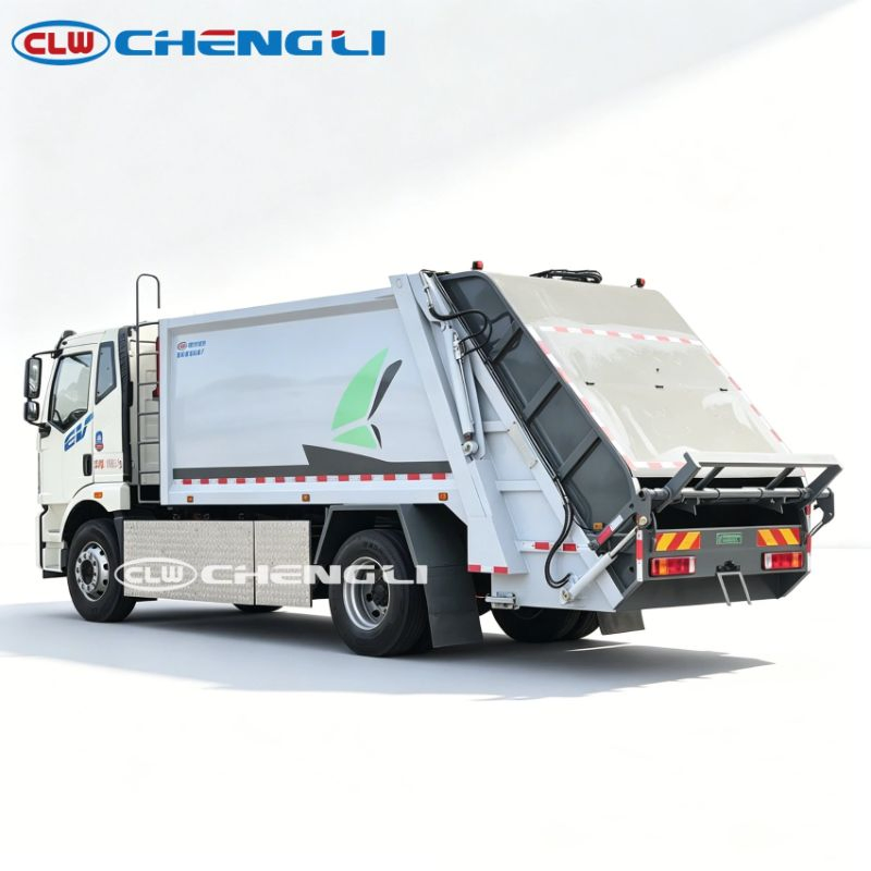 14 Truk Sampah Kompak Elektrik Murni FAW Jiefang untuk Pengumpulan Sampah Kota pictures & photos