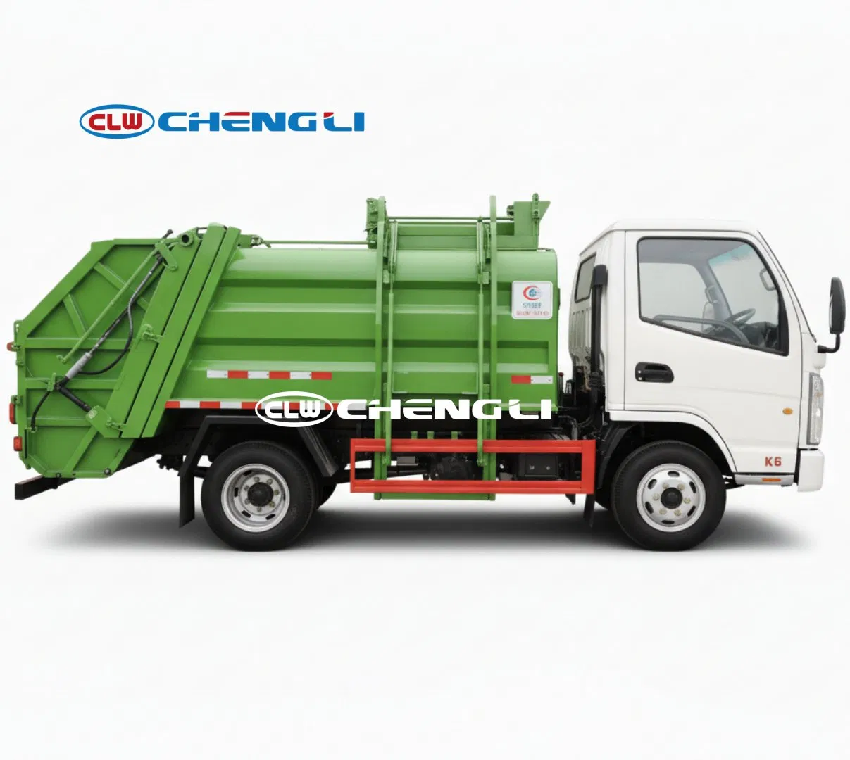 3.5cbm Economic Capacity Kama 126HP Euro 6 Emission Kitchen Waste Truck pictures & photos