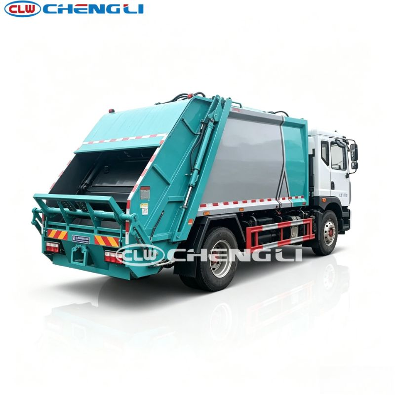 Compressed Garbage Truck Waste Compactor Truck Refuse Collection Truck 18ton Diesel Sanitation Truck for Municipal Waste Disposal pictures & photos