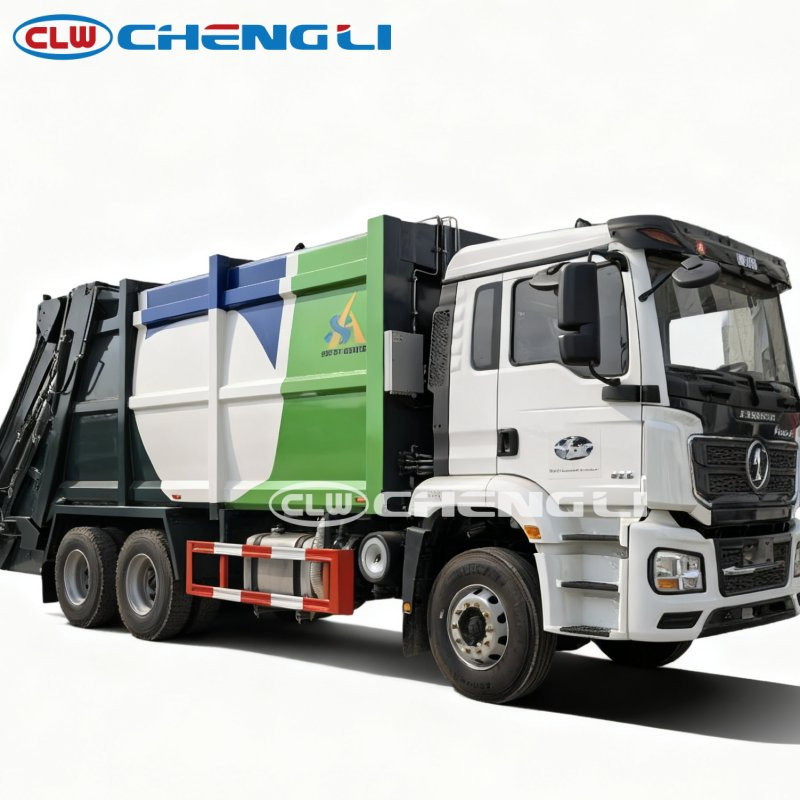 Shacman 6×4 15 m³ Refuse Compactor Truck