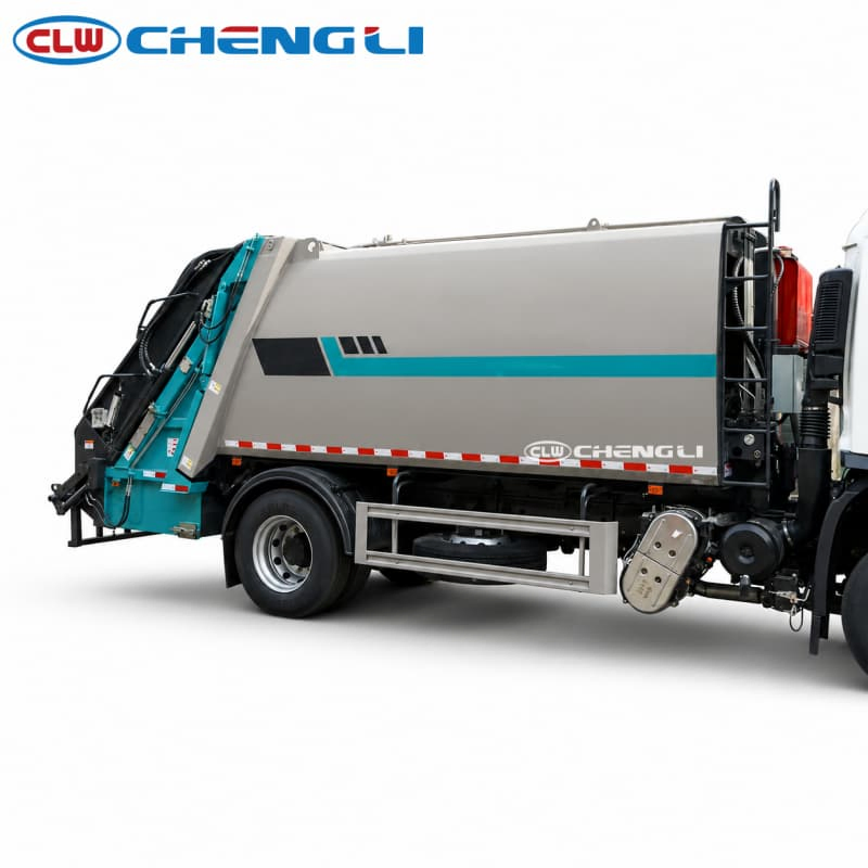 Clw Dongfeng 4X2 14 Cbm Rear Loader Compactor Garbage Truck for Municipal Waste Collection and Refuse Compression pictures & photos