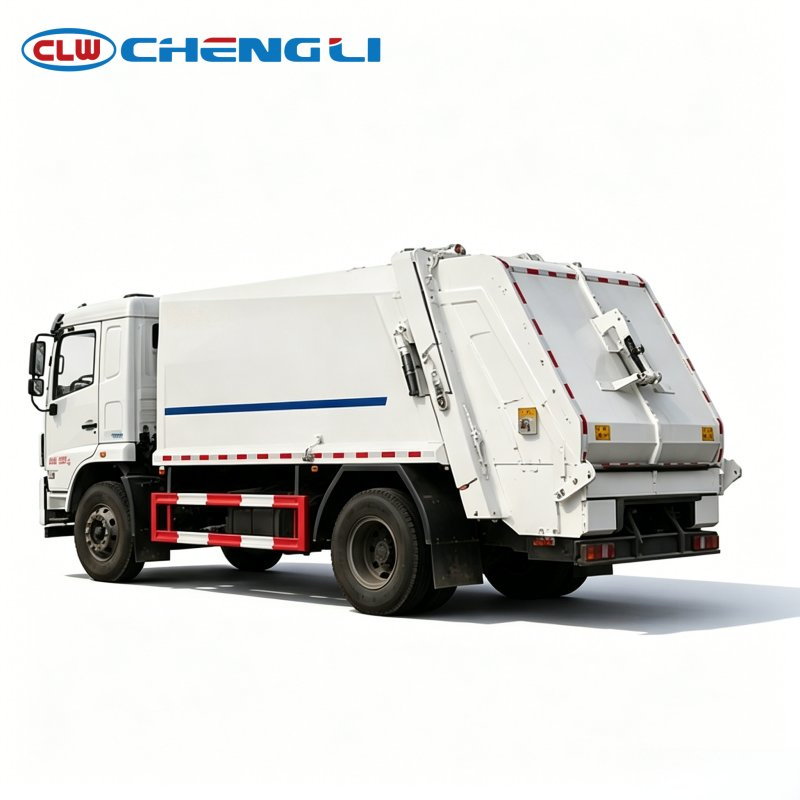 Chengli Swing Arm Garbage Truck with Hydraulic Lift for Waste Collection pictures & photos