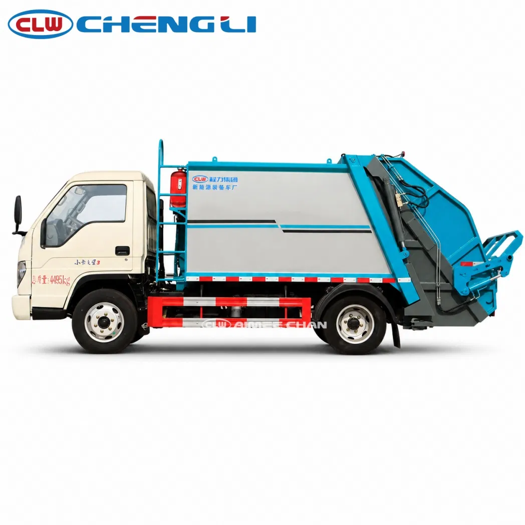 Compactor Garbage Truck Foton Forland Star 3 5cbm Euro2-6 Small Rear Loader Waste Collection Vehicle pictures & photos