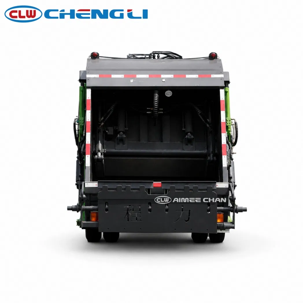 Compactor Garbage Truck 6cbm I-Suzu 100p Euro2-6 Hydraulic Rear Loader for Municipal Urban Sanitation pictures & photos