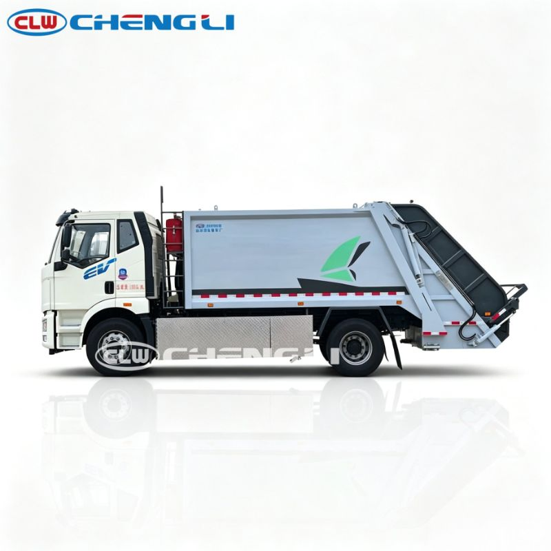 Pure Electric Garbage Truck Compactor Garbage Truck Sanitation Waste Collection Truck 18ton Zero Emission Waste Compression Truck for Municipal Sanitation pictures & photos