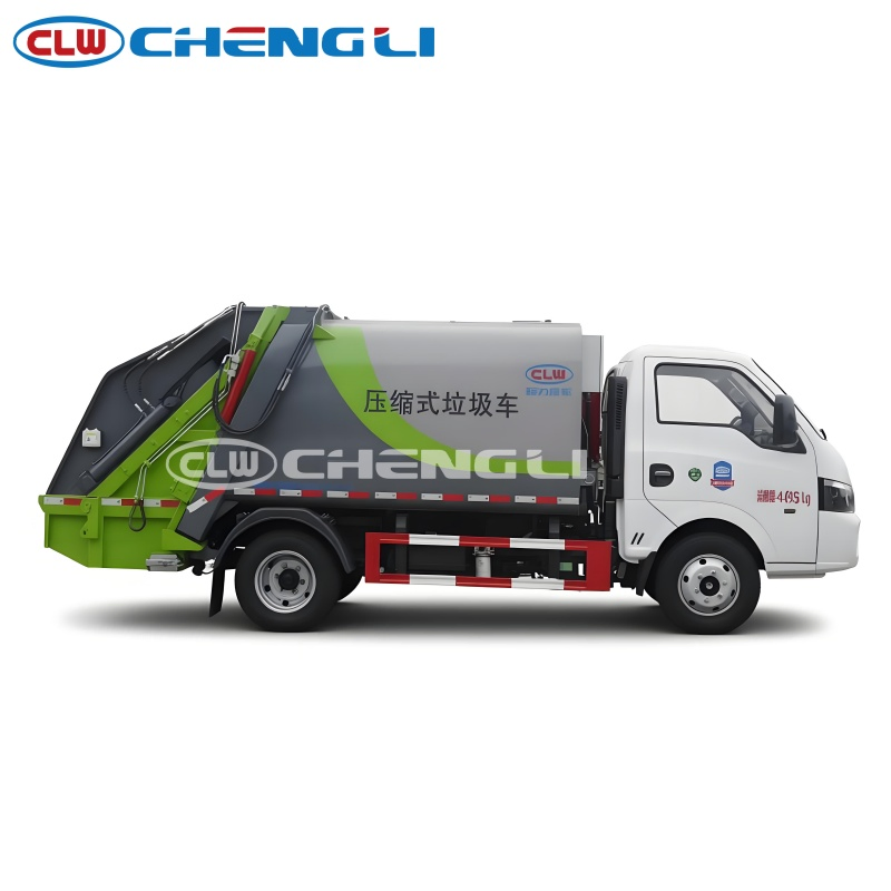18t Refuse Garbage Compactor Truck 6.5t Load with Hydraulic Compaction System for Sale
