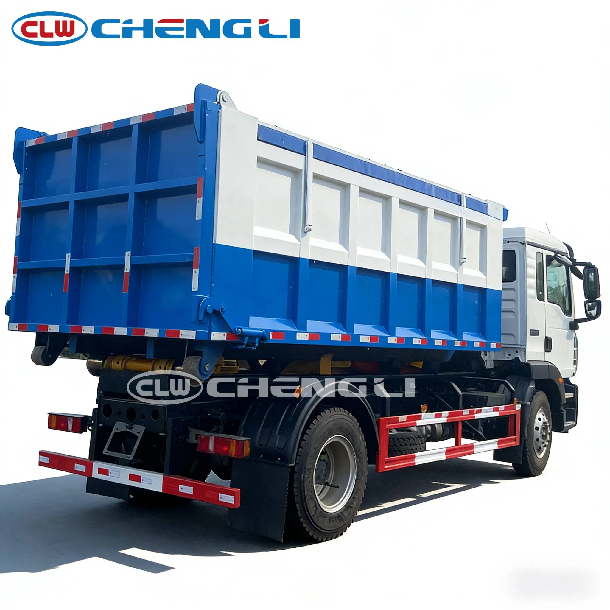 Best Price 18tons Hook Lift Dumpster Roll off Arm Garbage Refuse Truck 16cbm Container for Municipal Waste Management Direct China Manufacturer pictures & photos