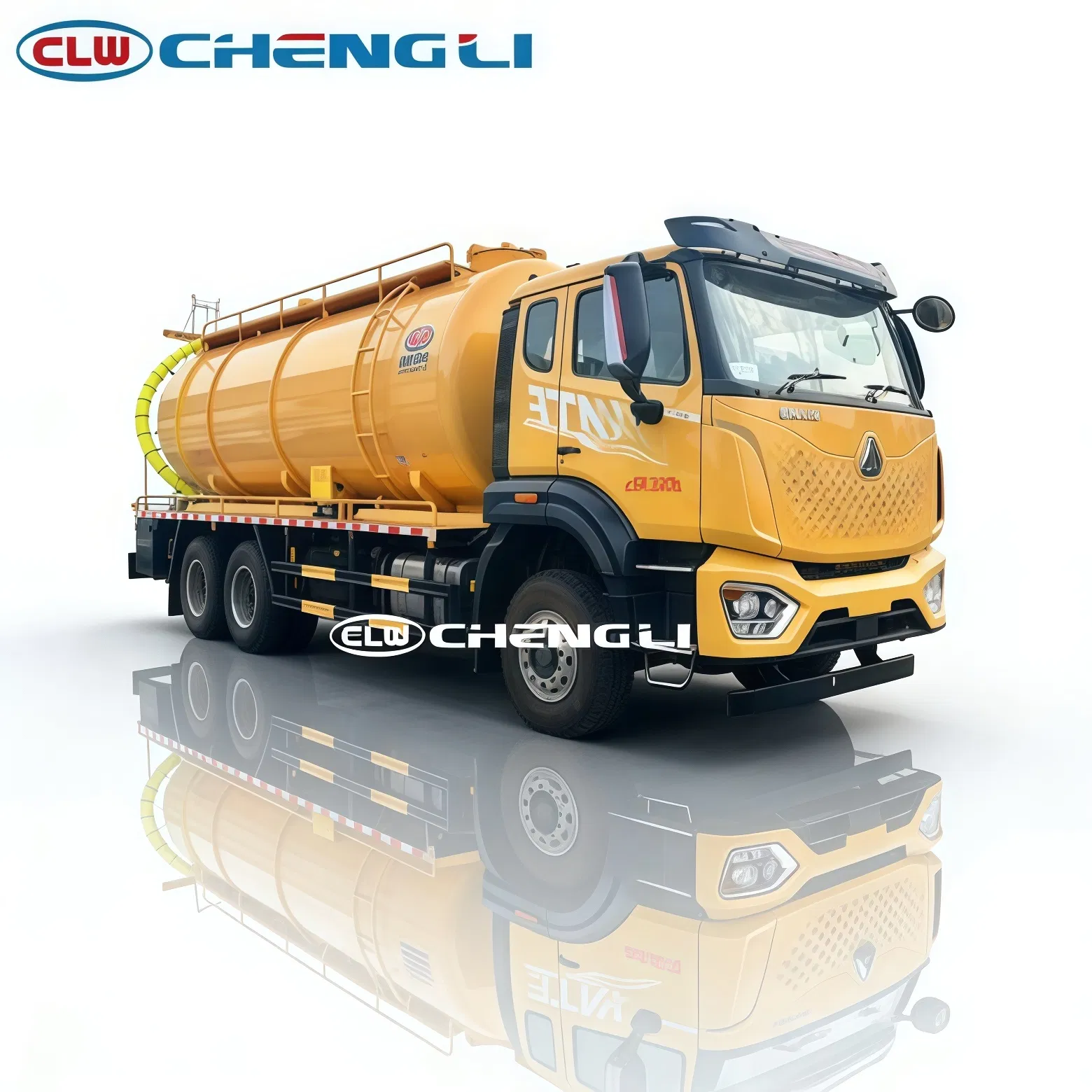 HOWO 24.0 m³ Vacuum Sewage Truck for Septic and Sludge Service