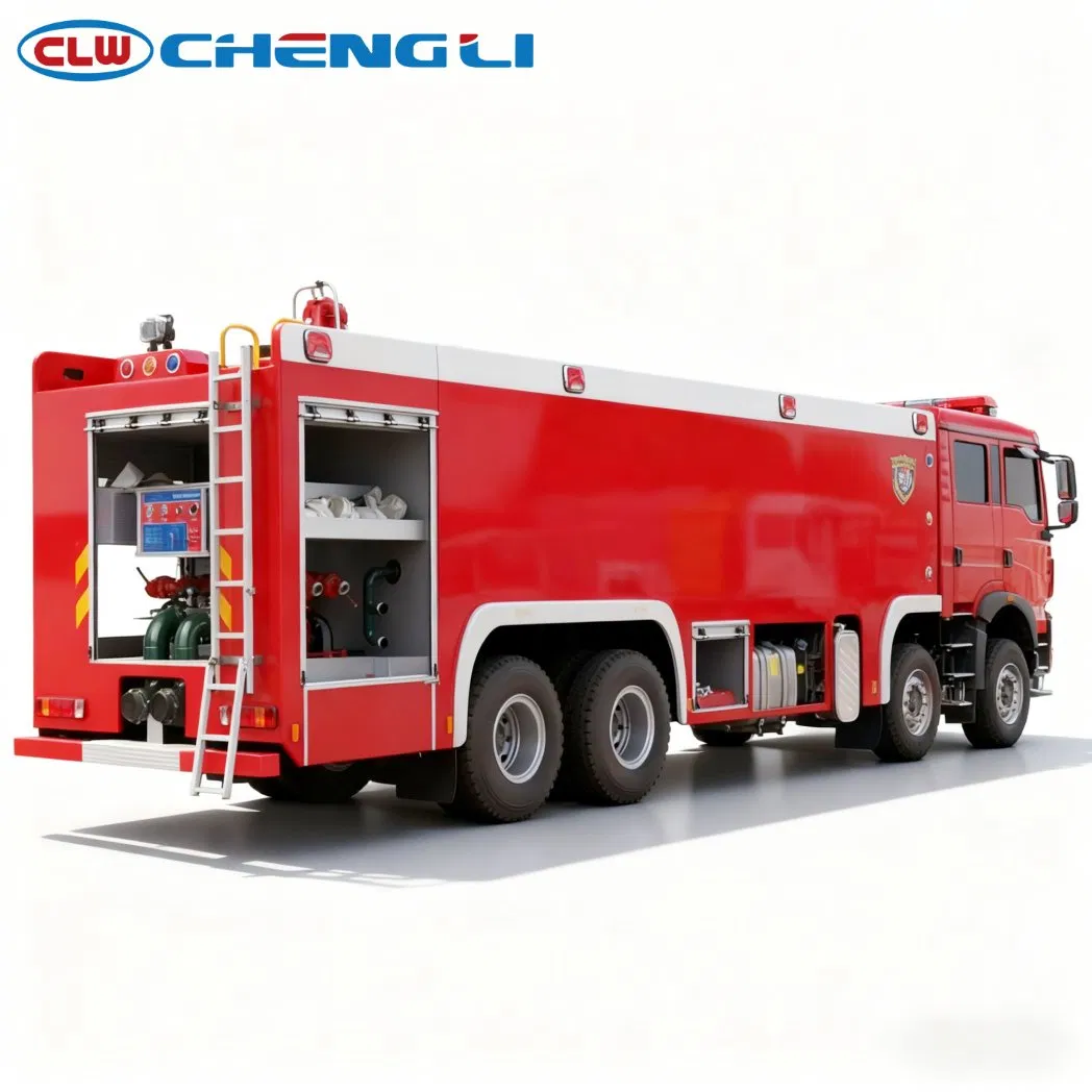 HOWO 16 Tons 6X4 Foam and Water Combine Fire Fighting Truck with Man 460HP Engine pictures & photos