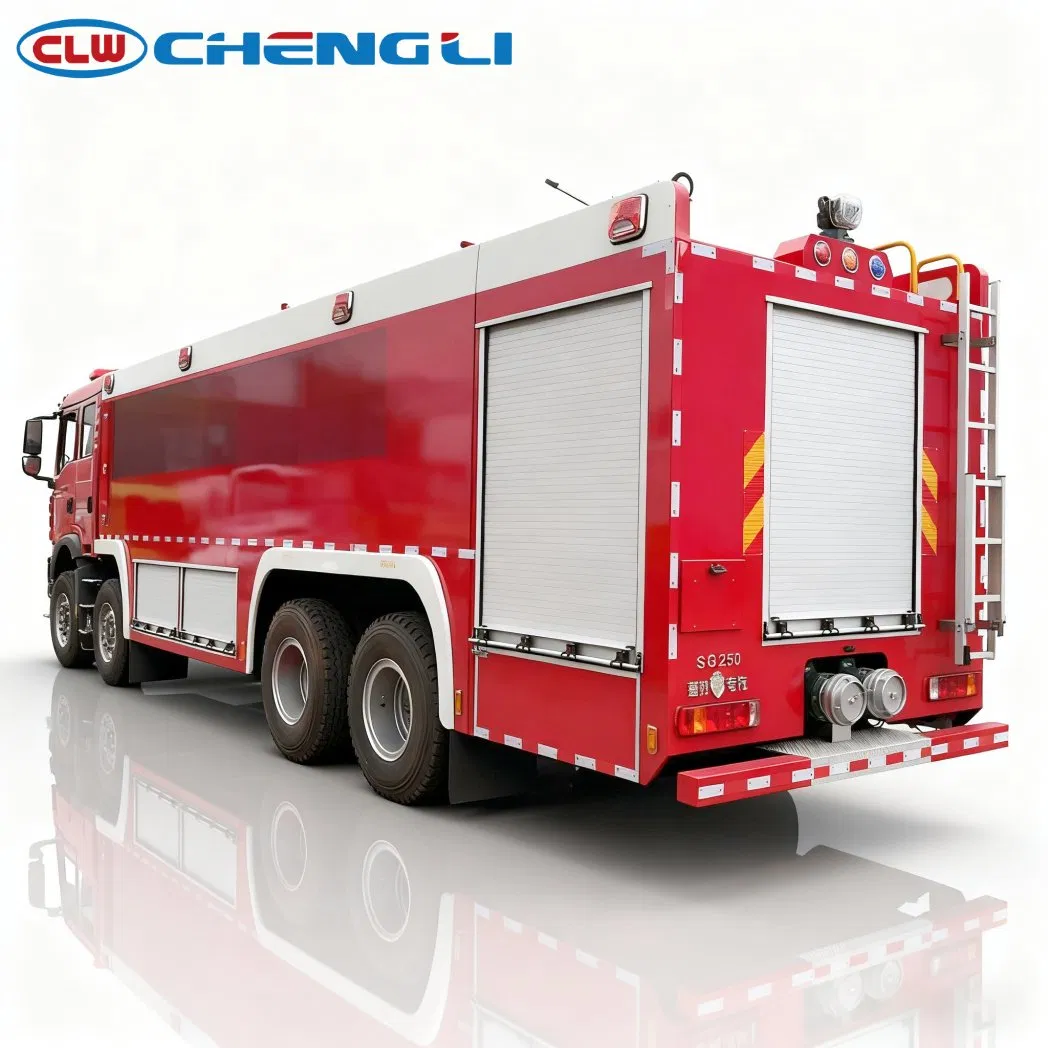 HOWO 16 Tons 6X4 Foam and Water Combine Fire Fighting Truck with Man 460HP Engine pictures & photos