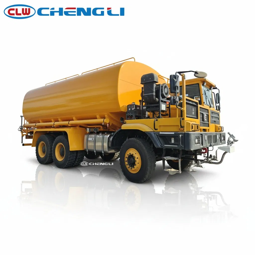 Heavy-Duty Minefield Dust Suppression Water Truck 50-Ton Capacity Controls Haul Road Pollution Self-Priming and Self-Draining pictures & photos