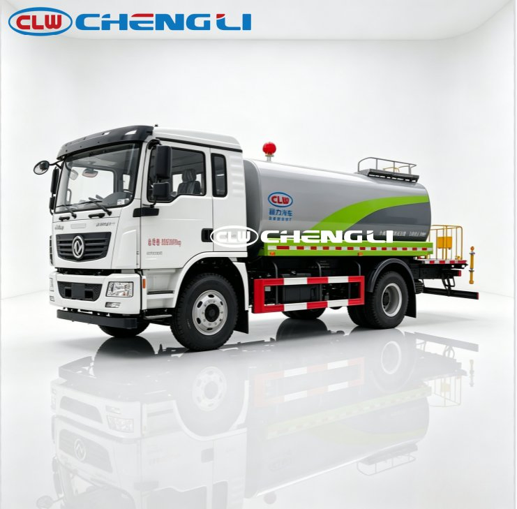 Shacman Delong L3000 14cbm Dust Control Sprinkler Truck with Optional Fog Cannon pictures & photos