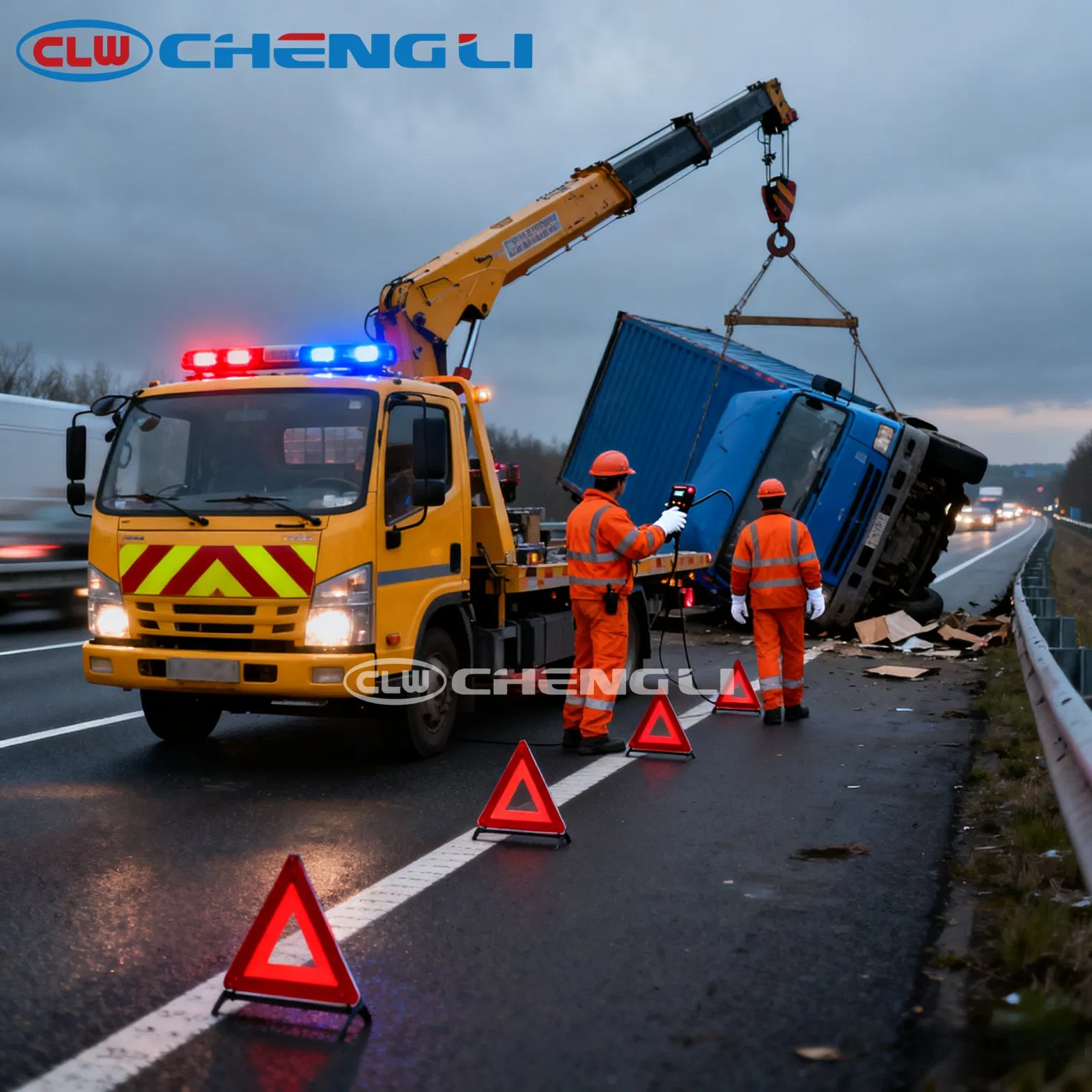 FAW 8X4 Recovery Truck Durable Wrecker Vehicle for Towing & Rescue Operations pictures & photos