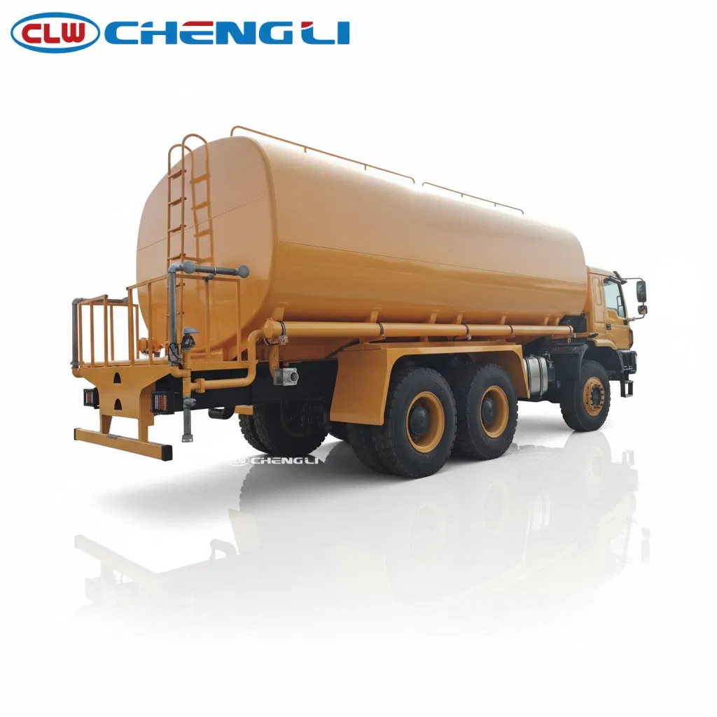 Heavy-Duty Minefield Dust Suppression Water Truck 50-Ton Capacity Controls Haul Road Pollution Self-Priming and Self-Draining pictures & photos