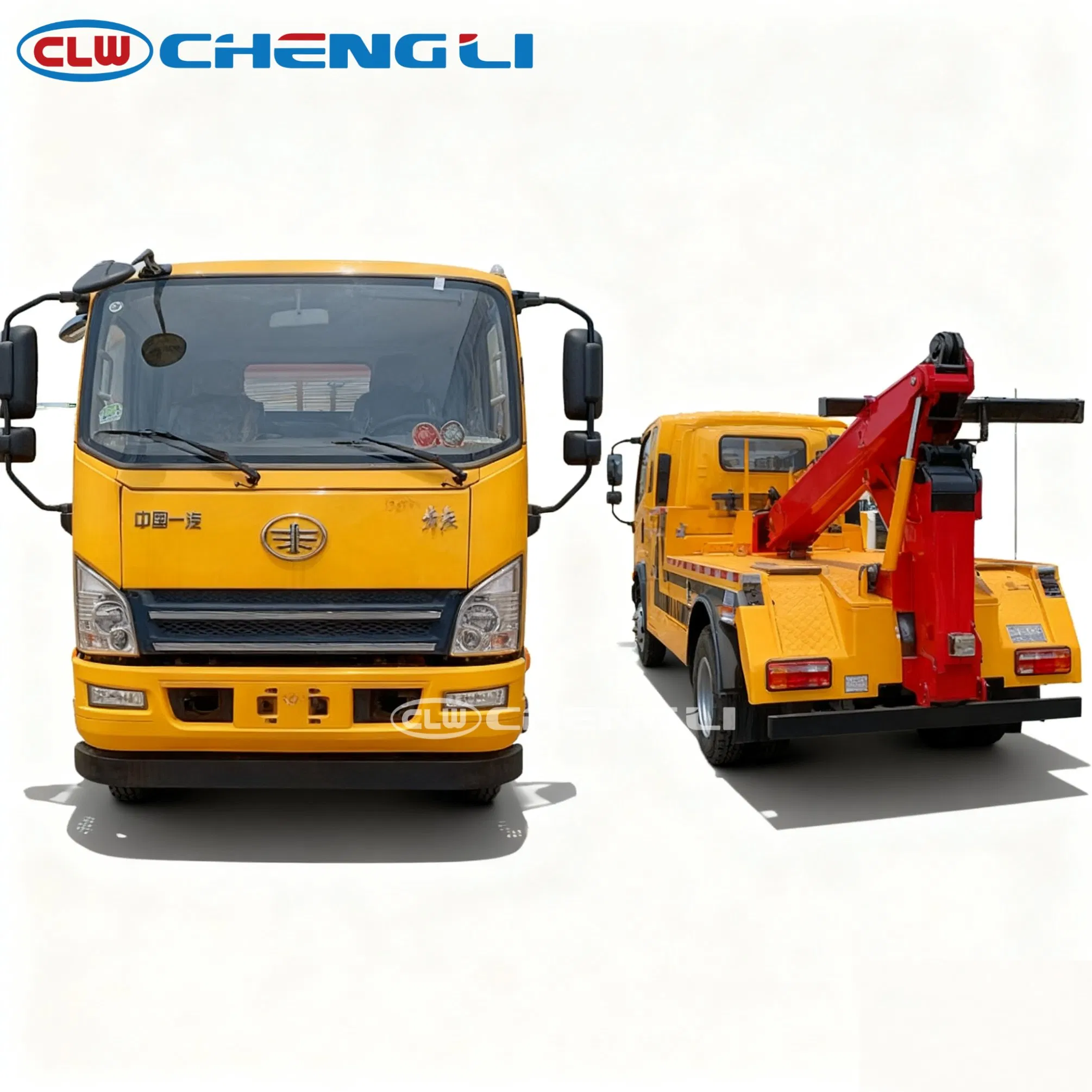 FAW 80 t Wrecker Tow Truck for Heavy Recovery