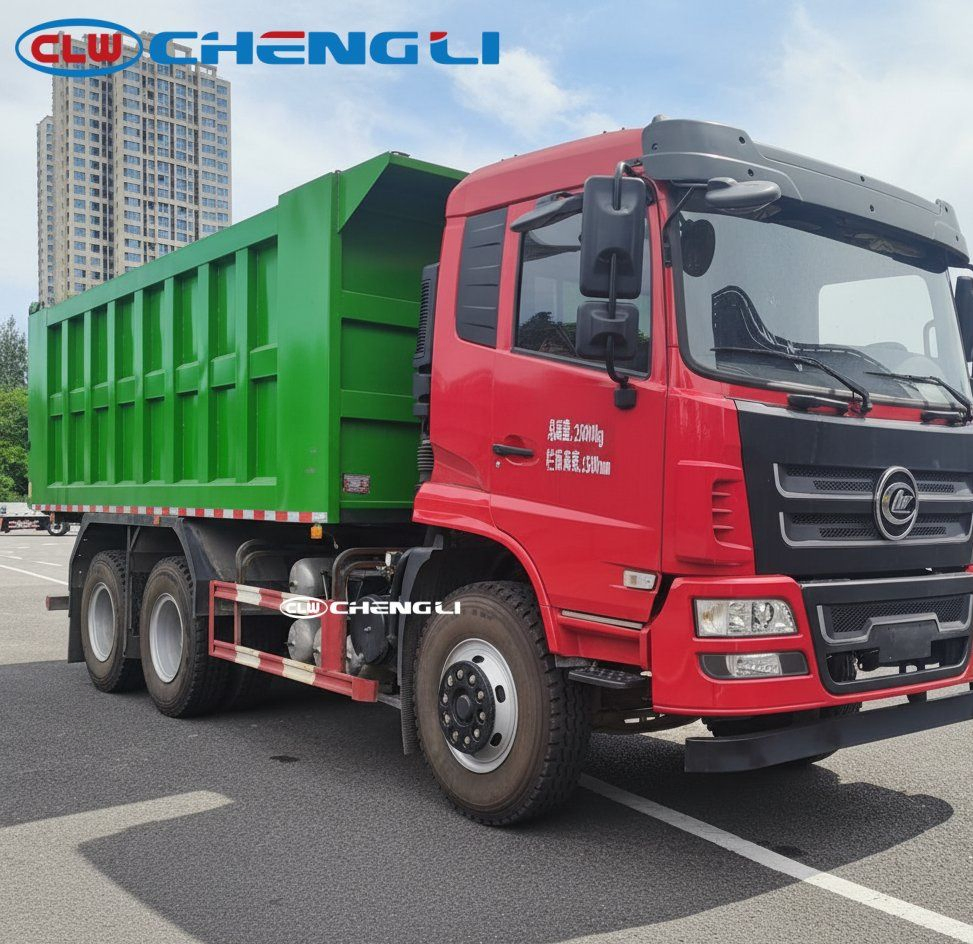 CLW 6×4 350 hp Mining Tipper Truck with 15.4 t legal payload