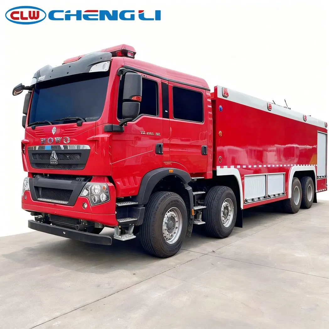 HOWO 16 Tons 6X4 Foam and Water Combine Fire Fighting Truck with Man 460HP Engine pictures & photos