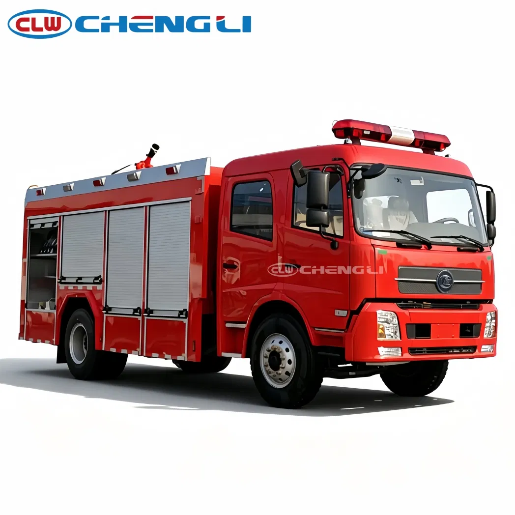 Clw 4X2 8cbm 7000L Water 1000L Foam Fire Truck for Emergency Response pictures & photos
