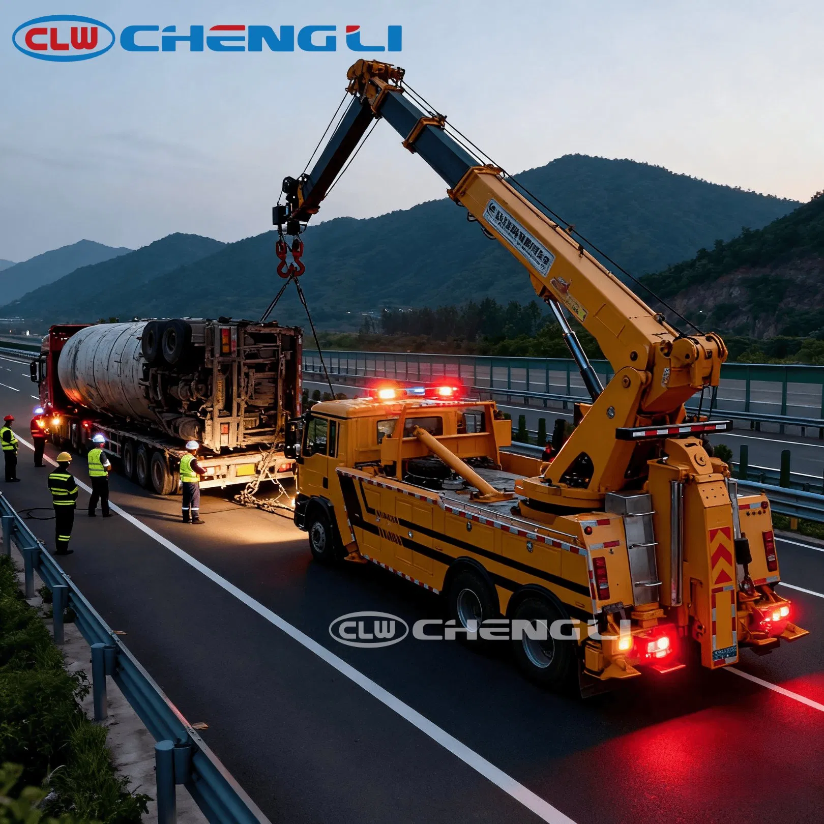 HOWO 8X4 Super Heavy-Duty Wrecker Truck 80 Ton Towing Capacity for Mining & Extreme Recovery pictures & photos