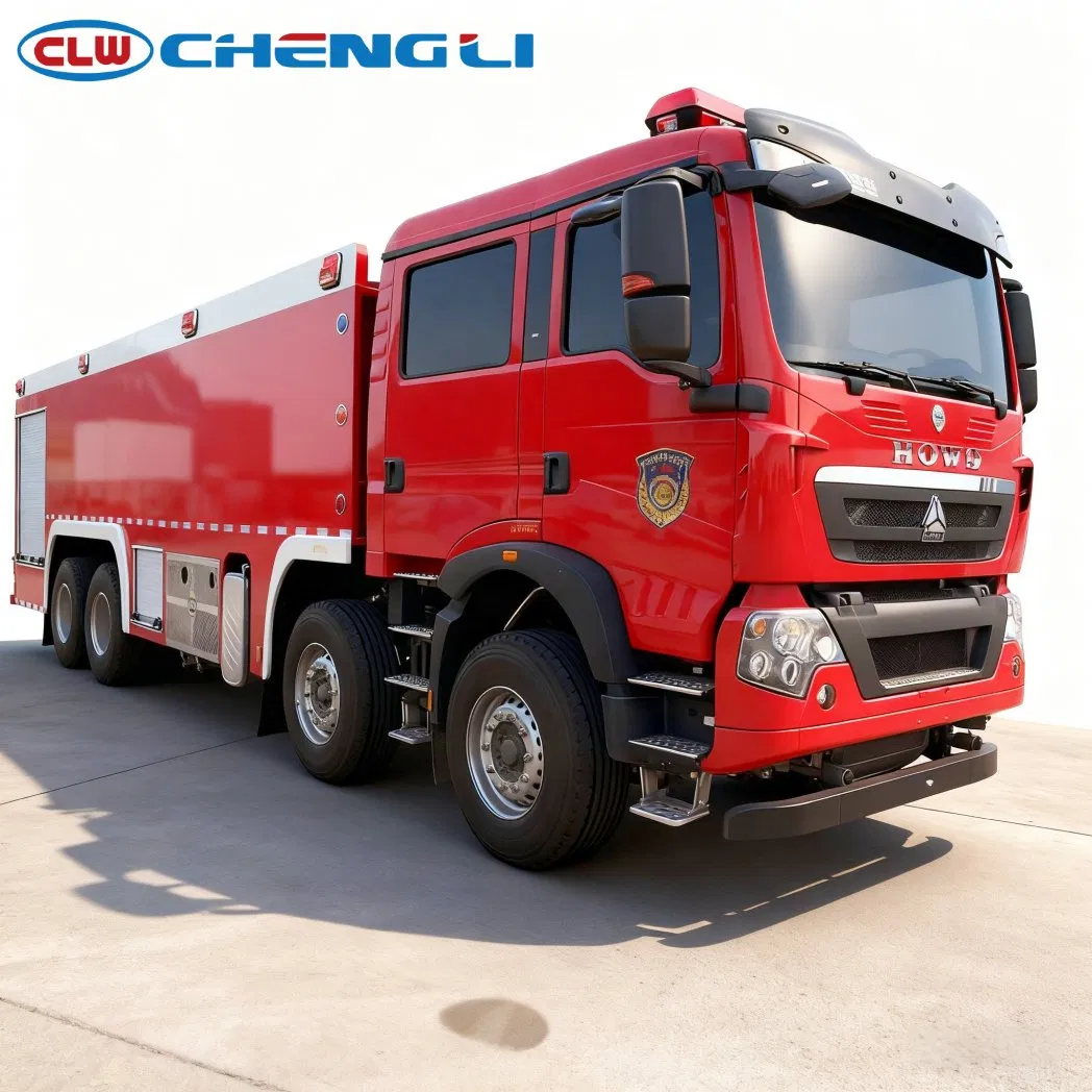 HOWO 16 Tons 6X4 Foam and Water Combine Fire Fighting Truck with Man 460HP Engine pictures & photos