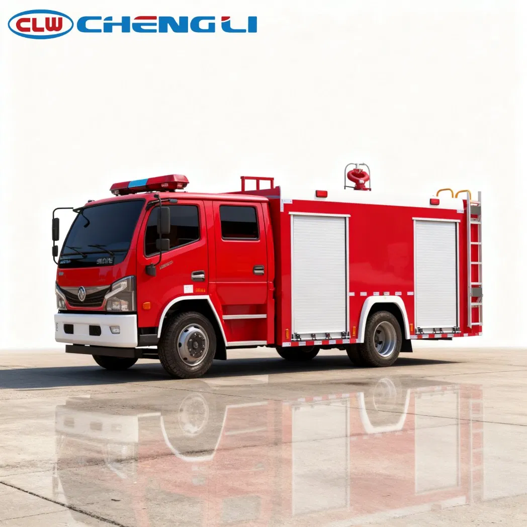 4X2 Dongfeng Freetruck 4tons Fire Engine Fire Truck with 4000L Water Tank pictures & photos
