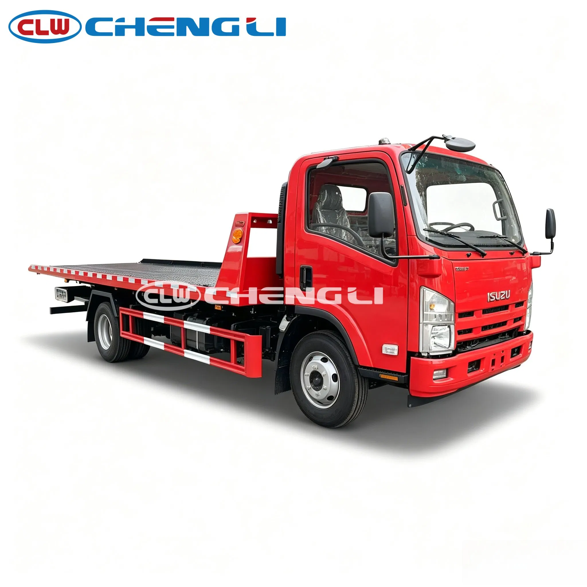 Hot Sale 1suzu 4*2 2-Axle 5.6m Two-Car Carrier Wrecker for Fleet Recovery pictures & photos