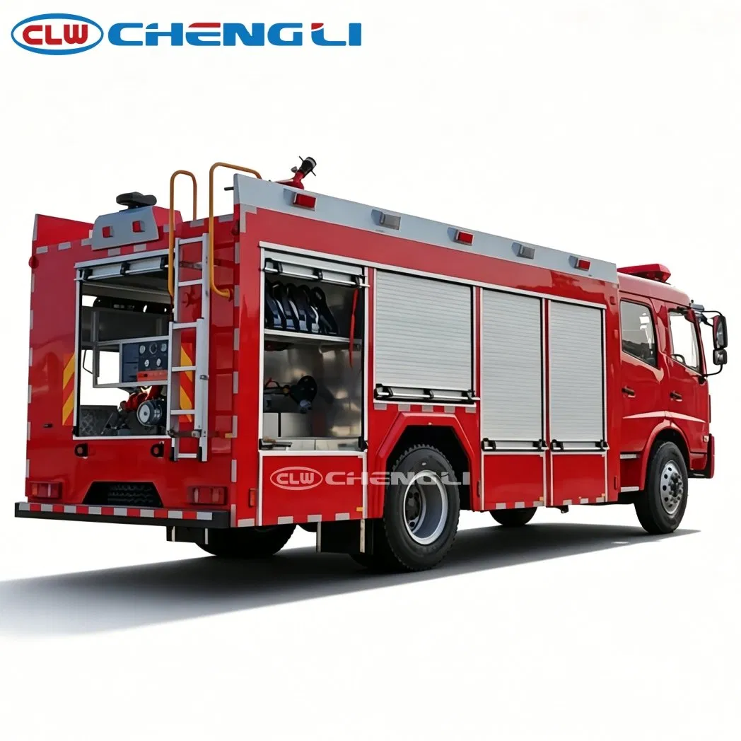 Clw 4X2 8cbm 7000L Water 1000L Foam Fire Truck for Emergency Response pictures & photos