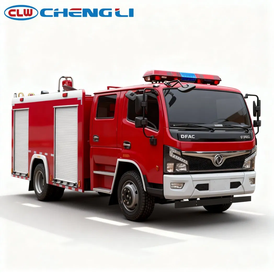 4X2 Dongfeng Freetruck 4tons Fire Engine Fire Truck with 4000L Water Tank pictures & photos