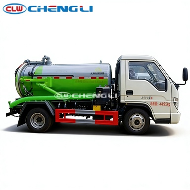 Foton 2.2 m³ Vacuum Sewage Truck for Septic and Sludge Service