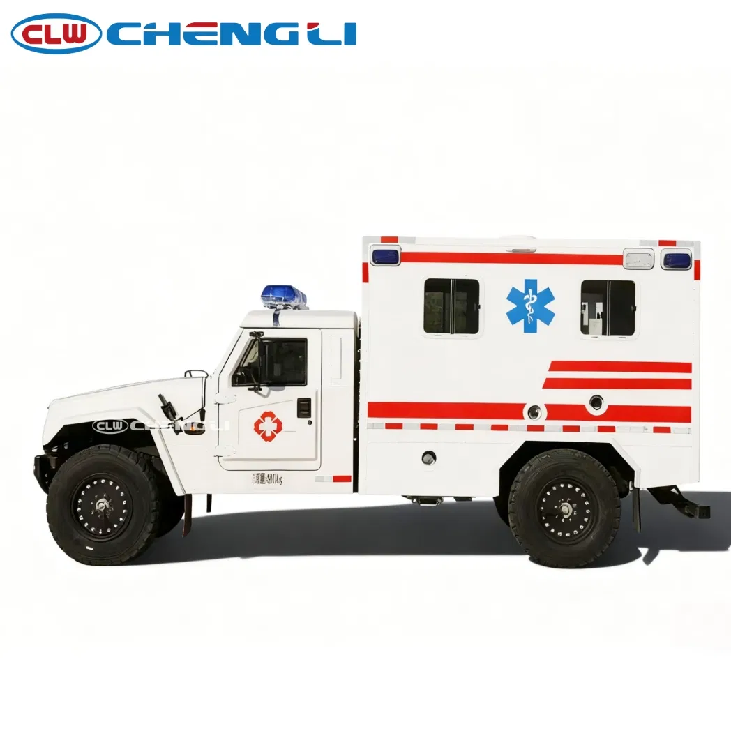 Dongfeng M-Hero 4WD off-Road ICU Shelter Ambulance with Mengshi 4X4 Chassis pictures & photos