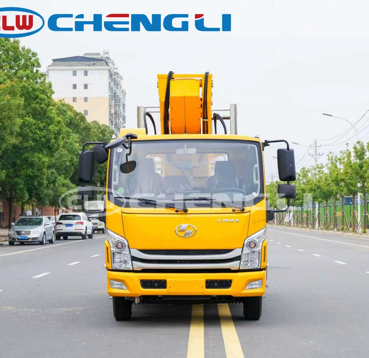 HOWO 4X2 Emergency Lowering System Aerial Truck Fail-Safe Hydraulic pictures & photos