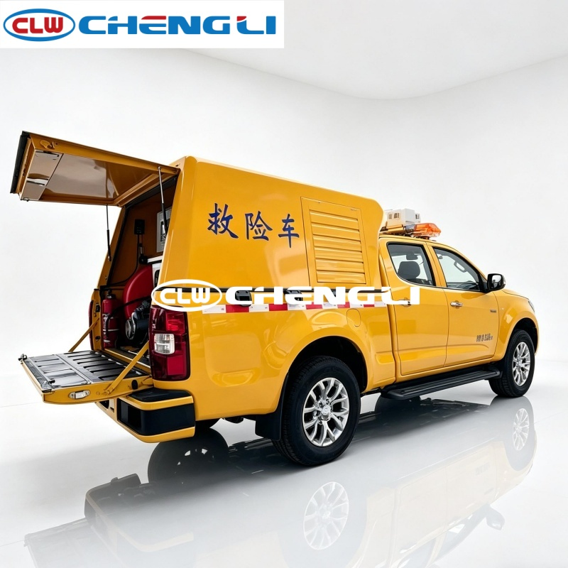 Iisuzu Emergency Rescue Vehicle for Medical Urgence Services Car pictures & photos