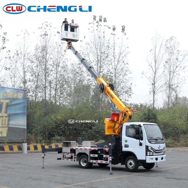 Versatile Aerial Work Platform Jmc Articulated Arm Aerial Bucket Cherry Picker Truck Camion Nacelle pictures & photos