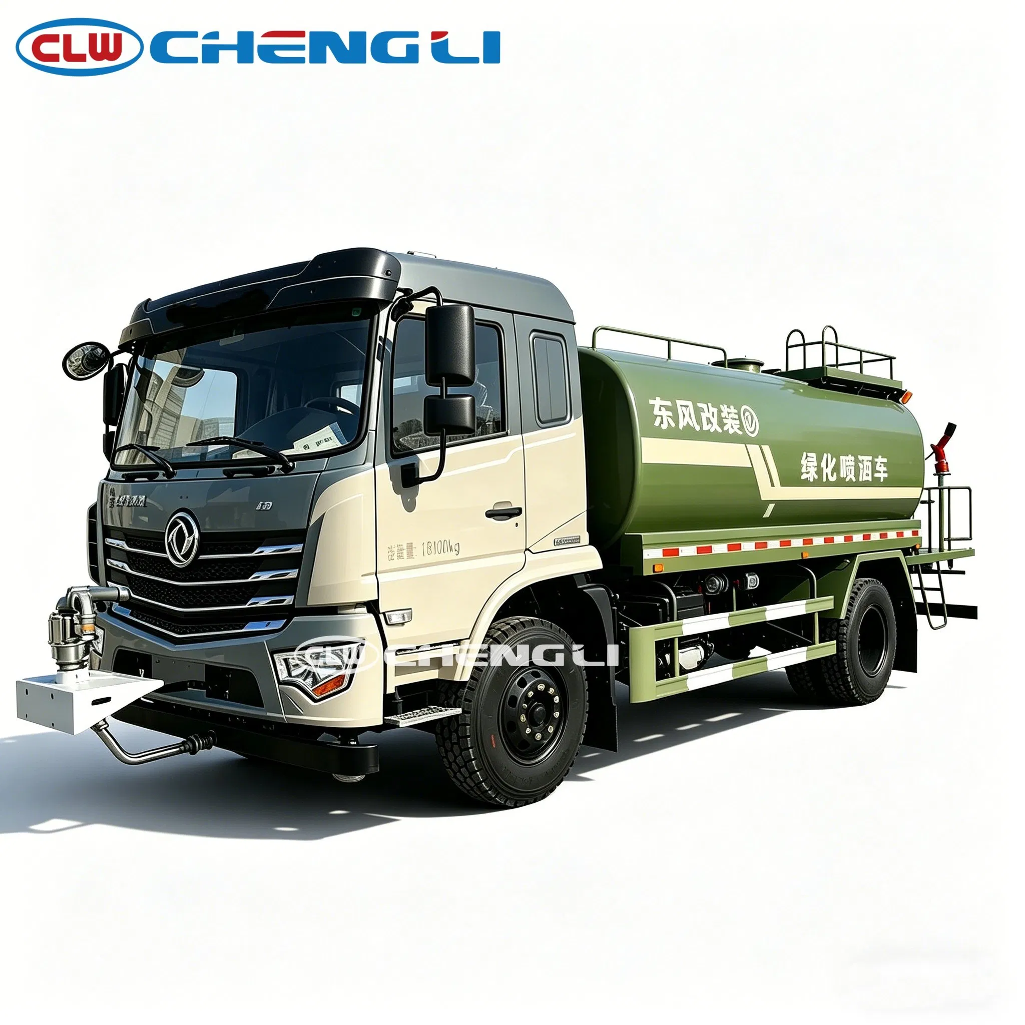 Dongfeng 12,500 Litre Water Truck for Road Watering and Dust Control