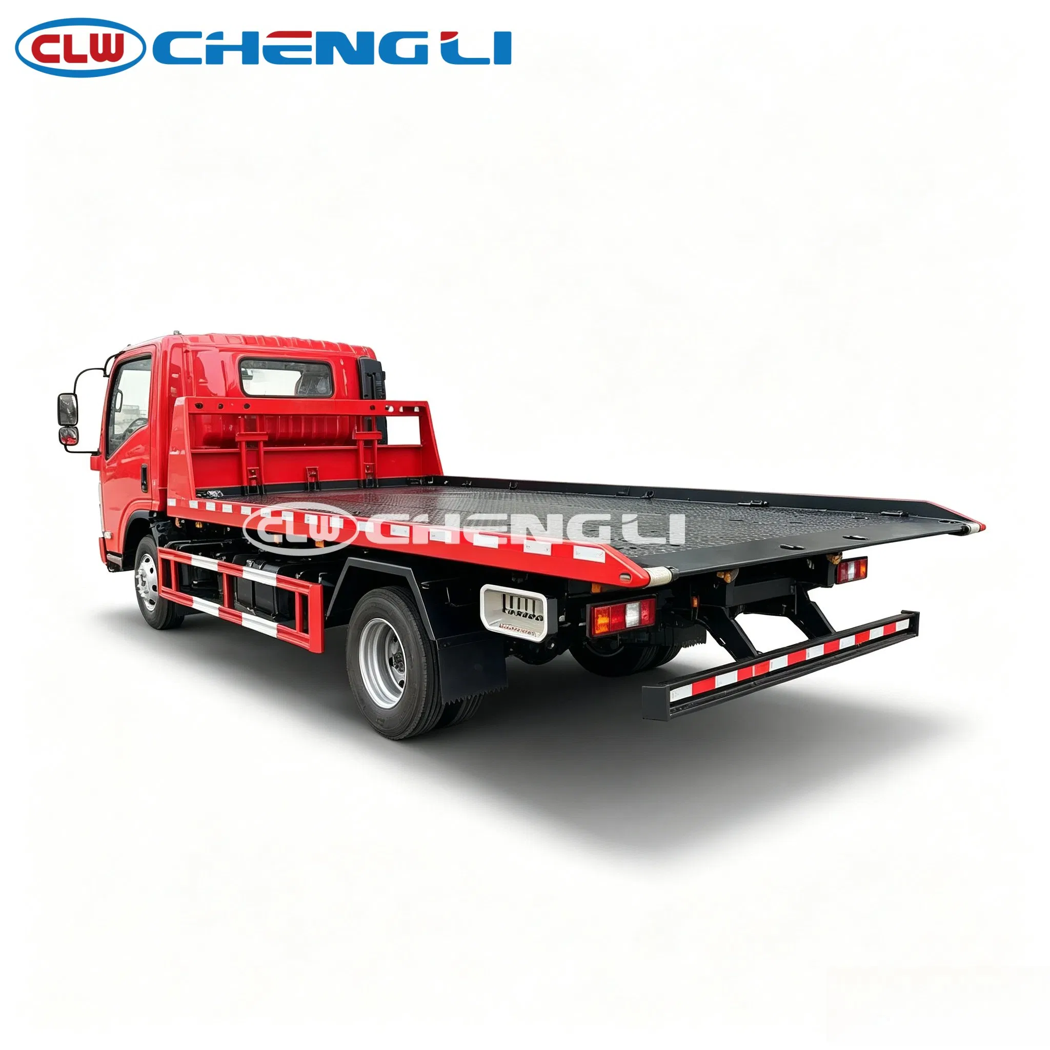 Hot Sale 1suzu 4*2 2-Axle 5.6m Two-Car Carrier Wrecker for Fleet Recovery pictures & photos