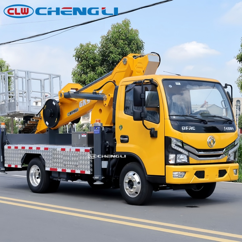 Versatile Aerial Work Platform Jmc Articulated Arm Aerial Bucket Cherry Picker Truck Camion Nacelle pictures & photos