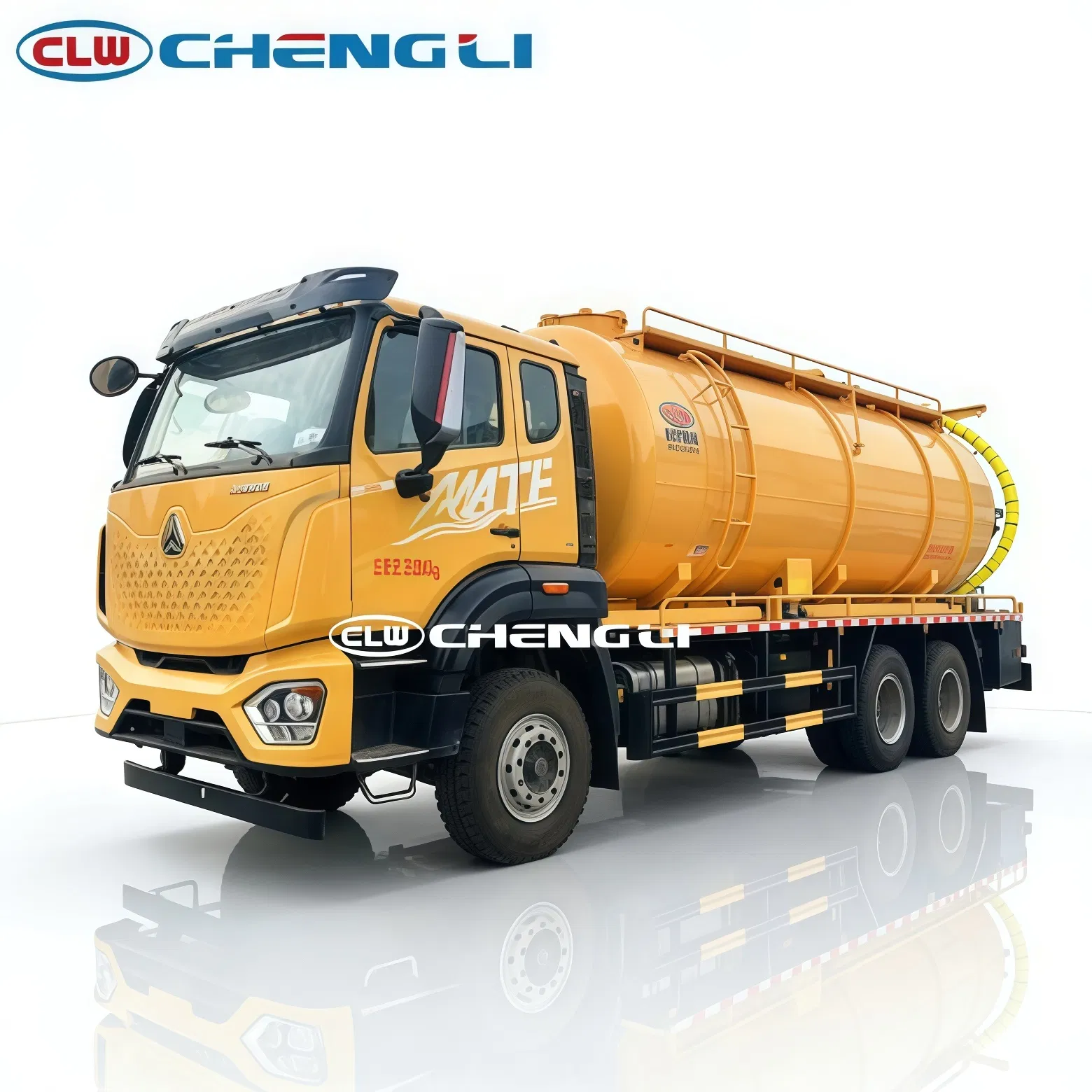 Customized 5m3 8m3 12m3 20m3 Tanker Vacuum Truck HOWO Sewage Suction Truck 6X4 Facal Cleaning Factory Price High Pressure Water Clean Sewage Truck pictures & photos
