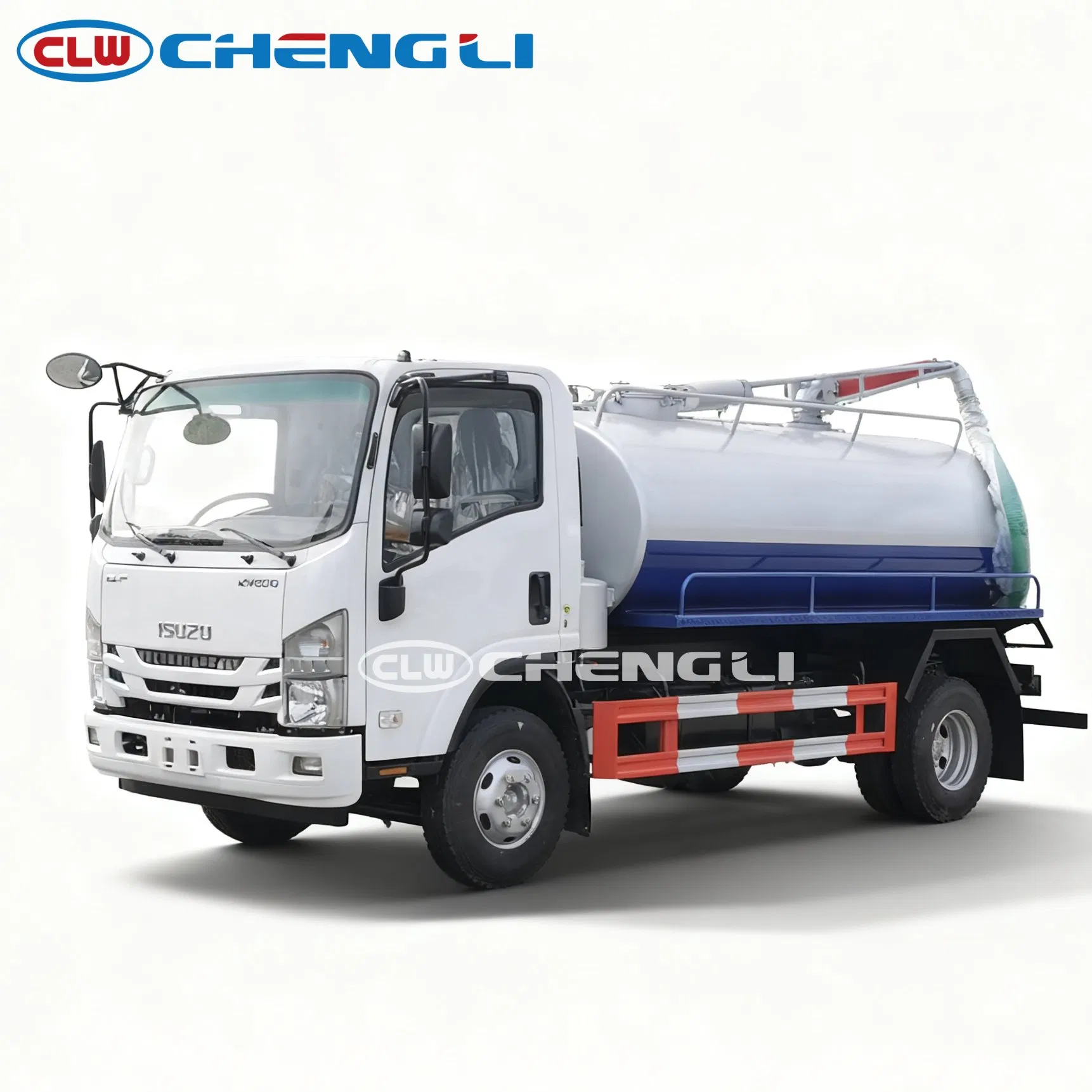 Isuzu 6.0 m³ Vacuum Sewage Truck for Septic and Sludge Service
