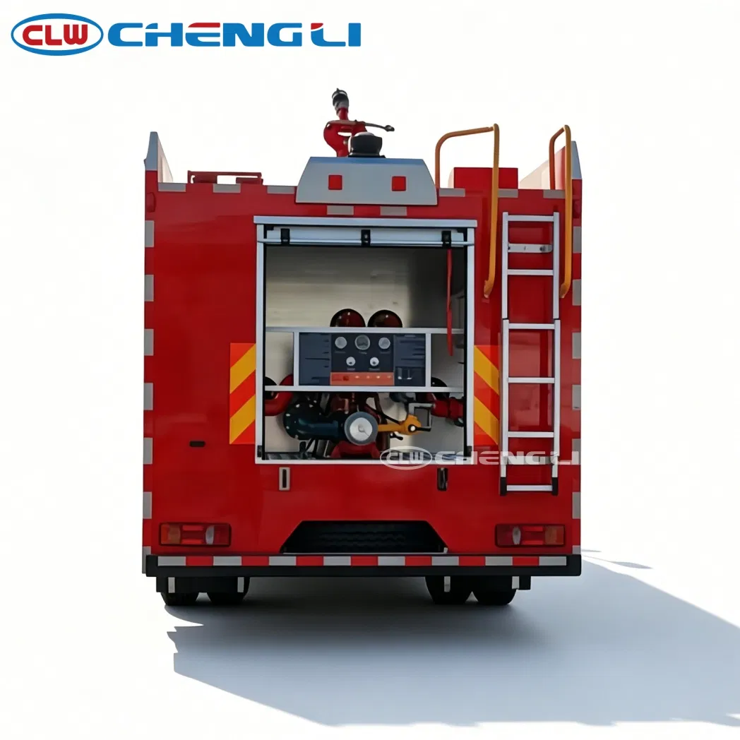 Clw 4X2 8cbm 7000L Water 1000L Foam Fire Truck for Emergency Response pictures & photos