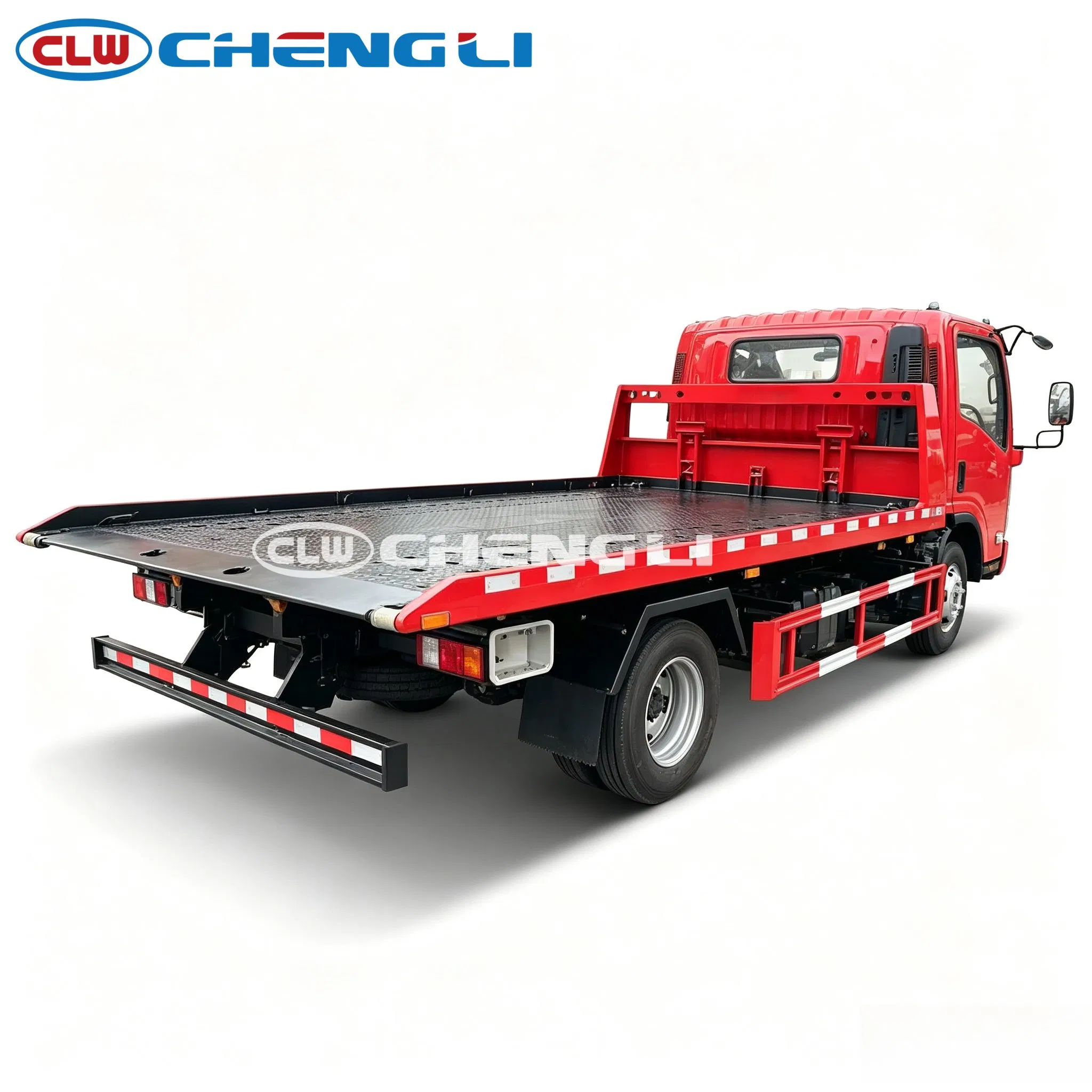 Hot Sale 1suzu 4*2 2-Axle 5.6m Two-Car Carrier Wrecker for Fleet Recovery pictures & photos