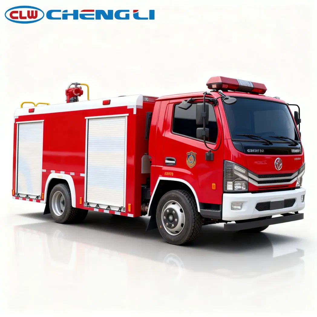 4X2 Dongfeng Freetruck 4tons Fire Engine Fire Truck with 4000L Water Tank pictures & photos