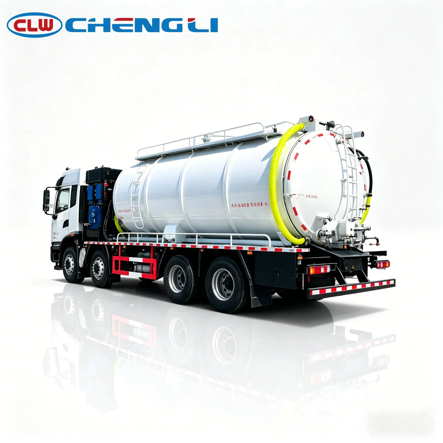 Dongfeng Kinland 8X4 Combined Sewer Jetting & Vacuum Cleaning Sewage Suction Truck pictures & photos